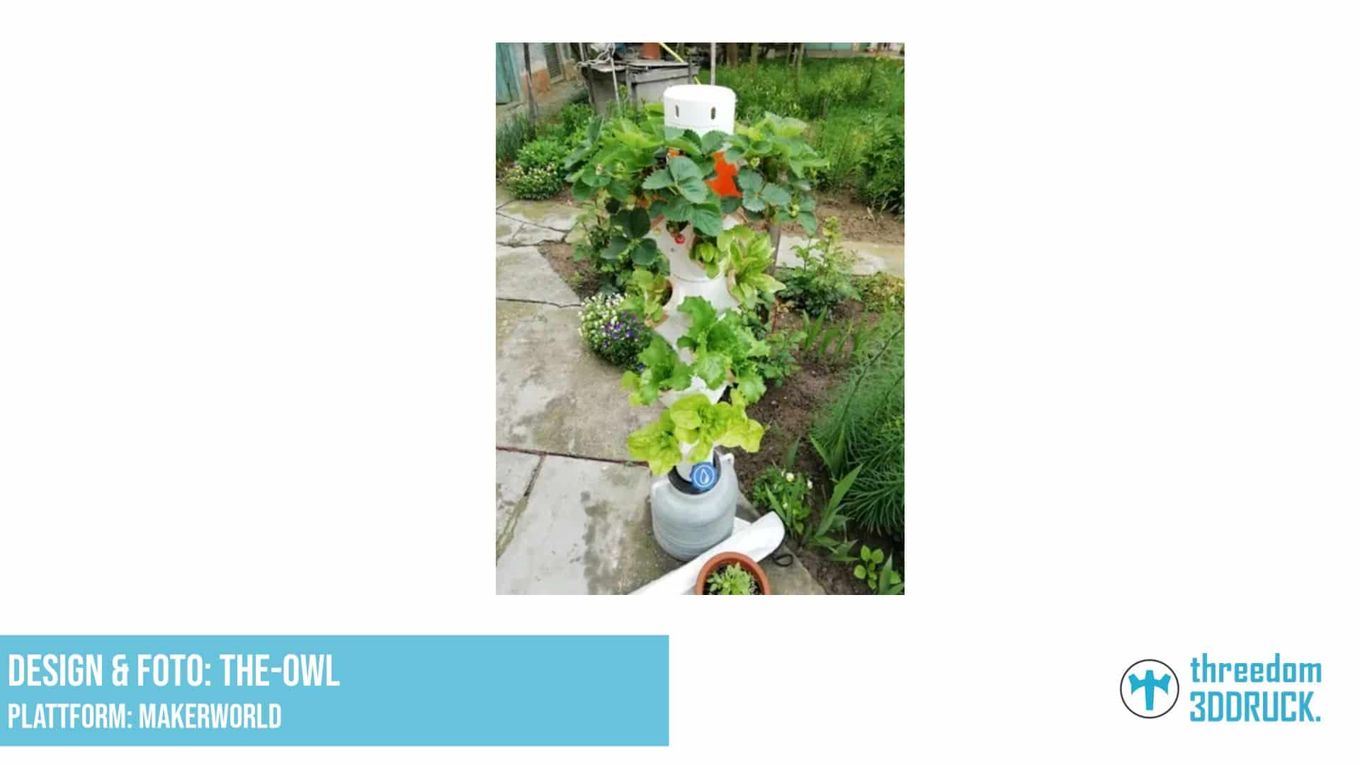 Modulares Hydrokultur-Turmsystem