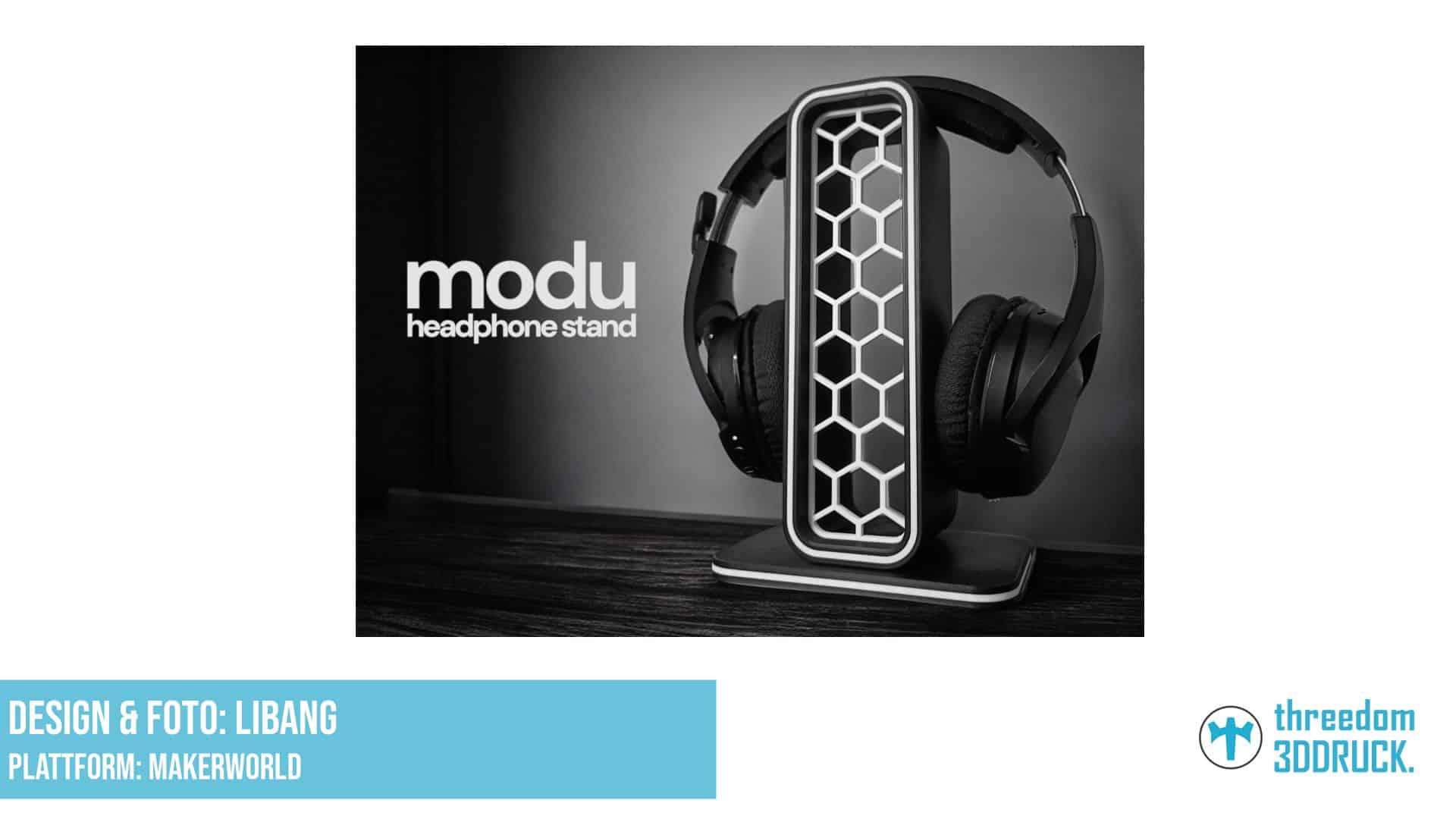 Modularer Kopfhörerständer