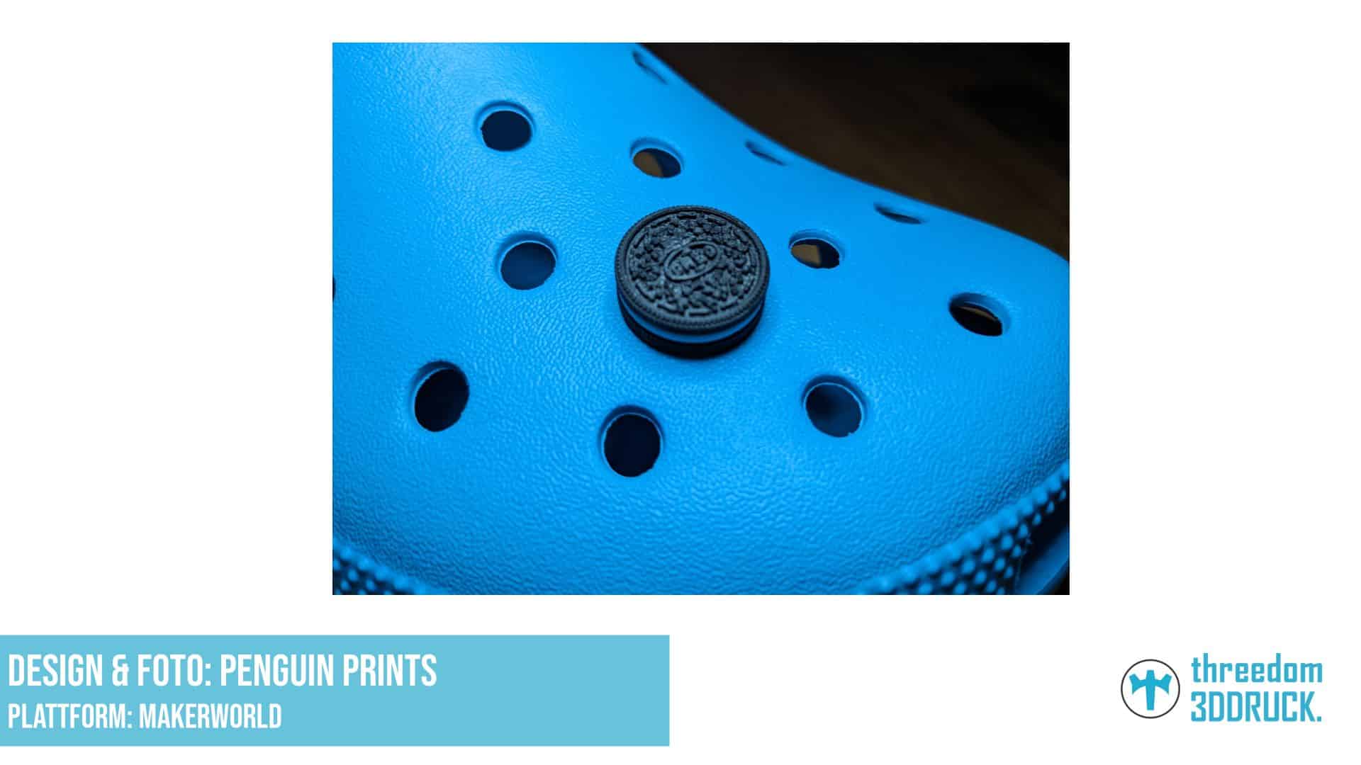 Oreo Crocs Charm
