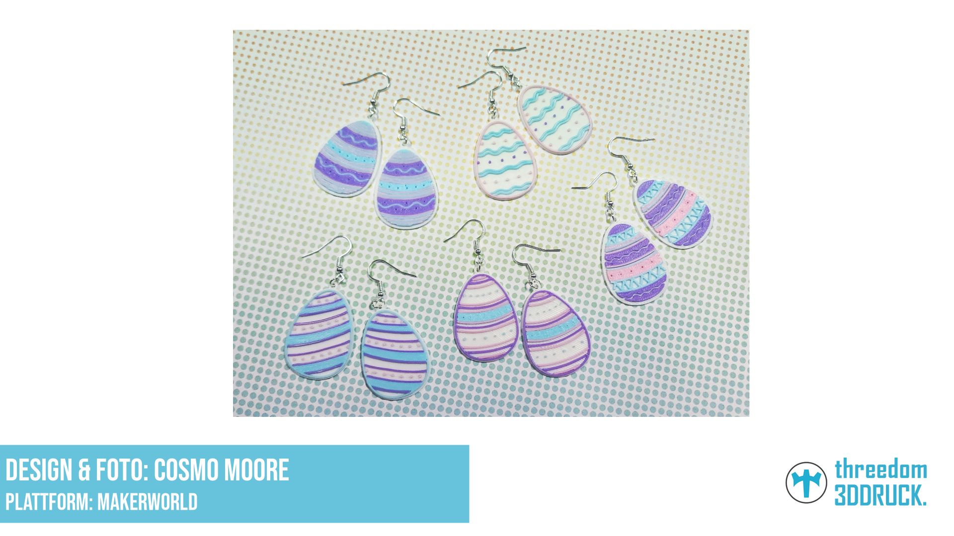 Oster-Eier-Ohrringe – Mix & Match