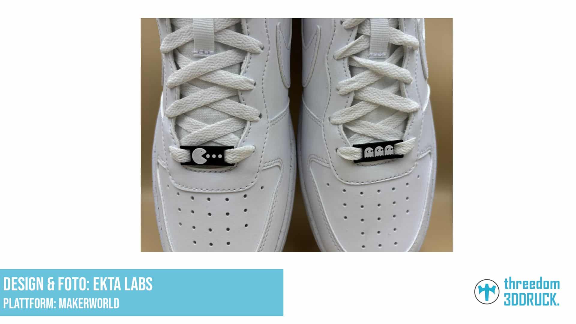 Pac-Man Sneaker-Lace-Tag