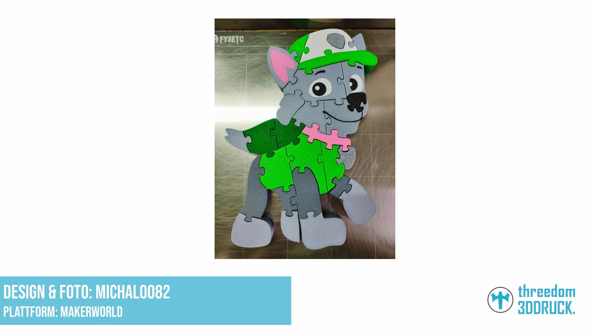 Paw Patrol Rocky Puzzle