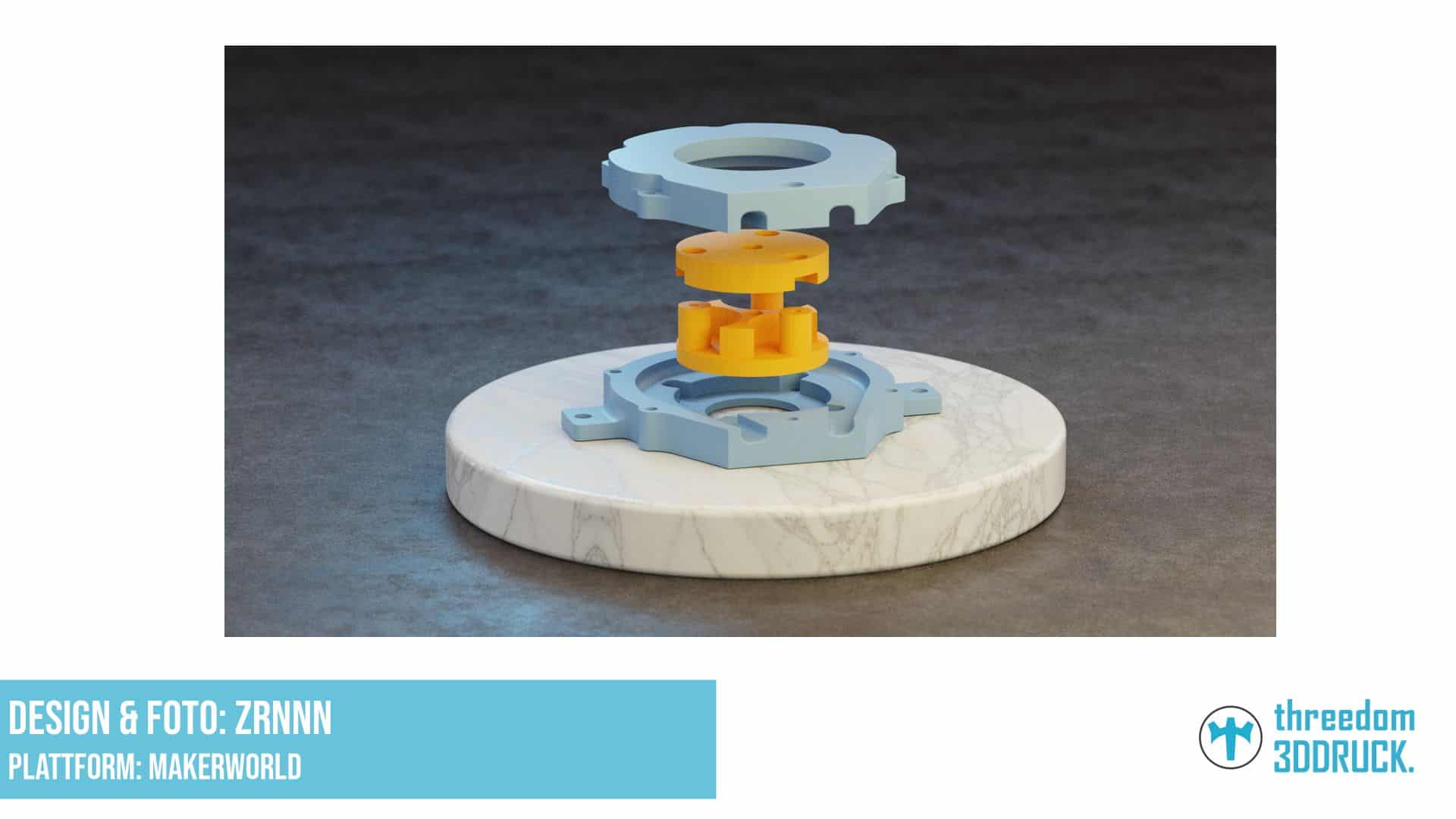 Peristaltikpumpe mit Nema 17 und 608 Kugellagern für Hydroponik