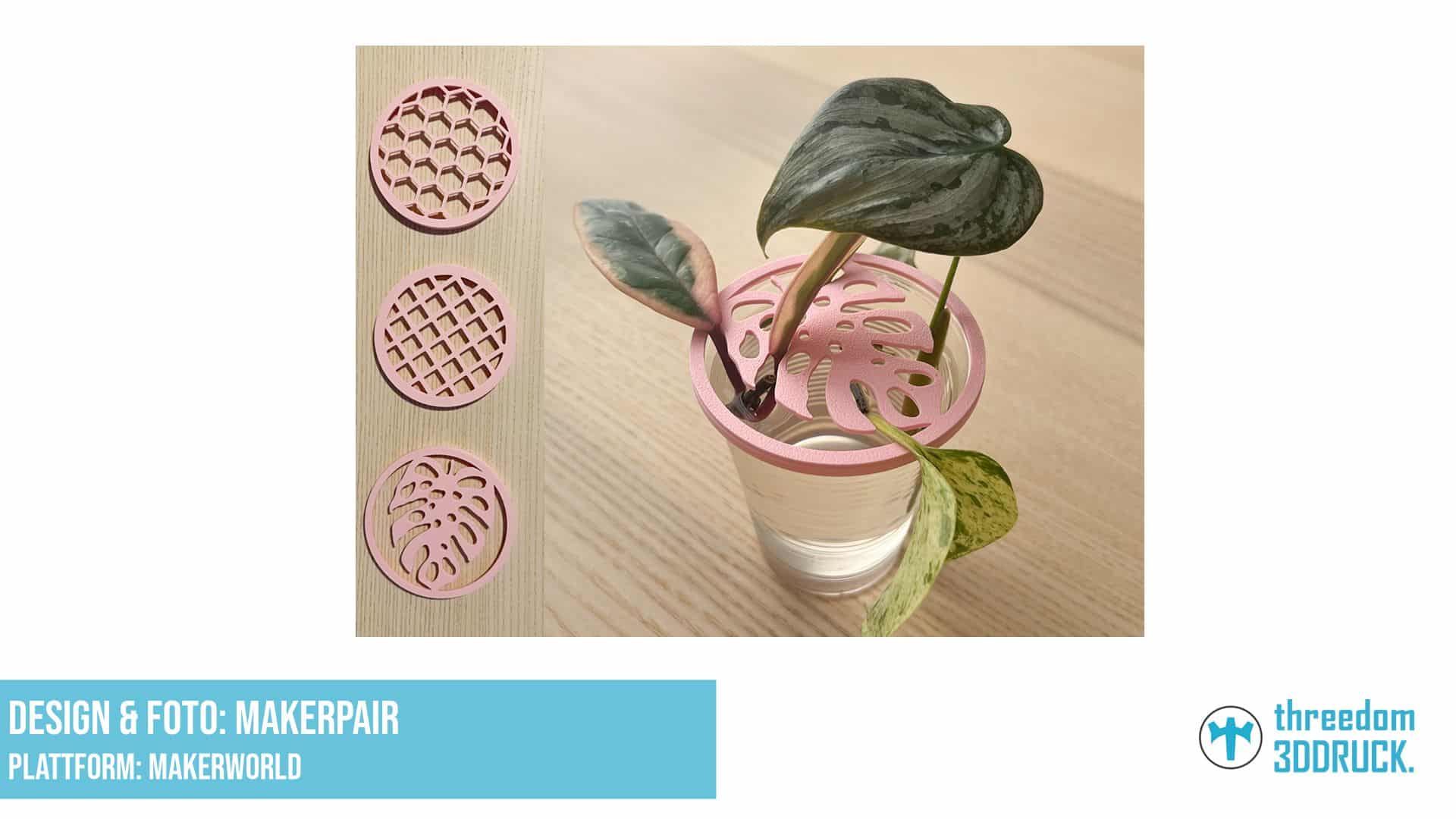 Pflanzenstecklingshalter für Becher