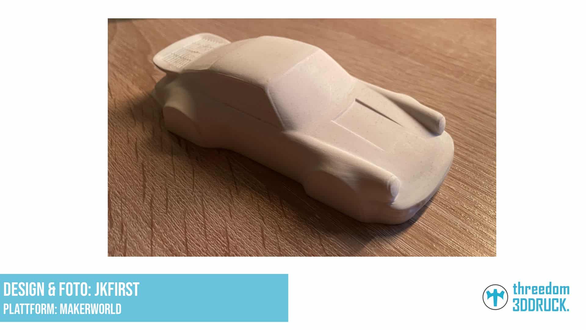 Porsche 911 Dekorationsskulptur