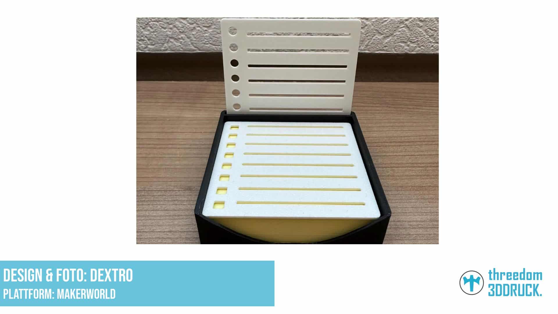 Post-it-Halter mit Checklisten-Vorlagen