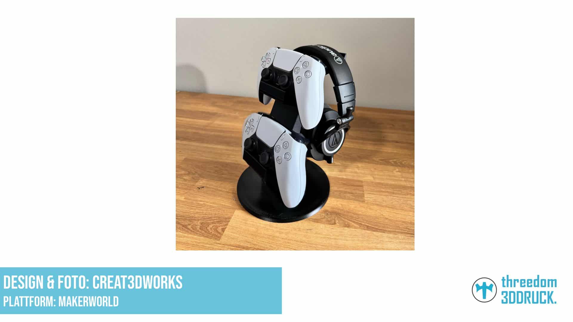 Dual PS5 Controller Halterung