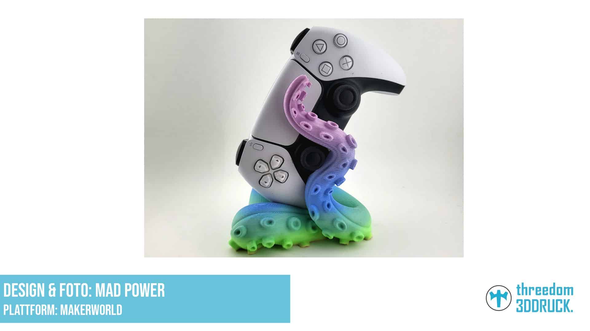 Tentakel-Ständer für PS5-Controller