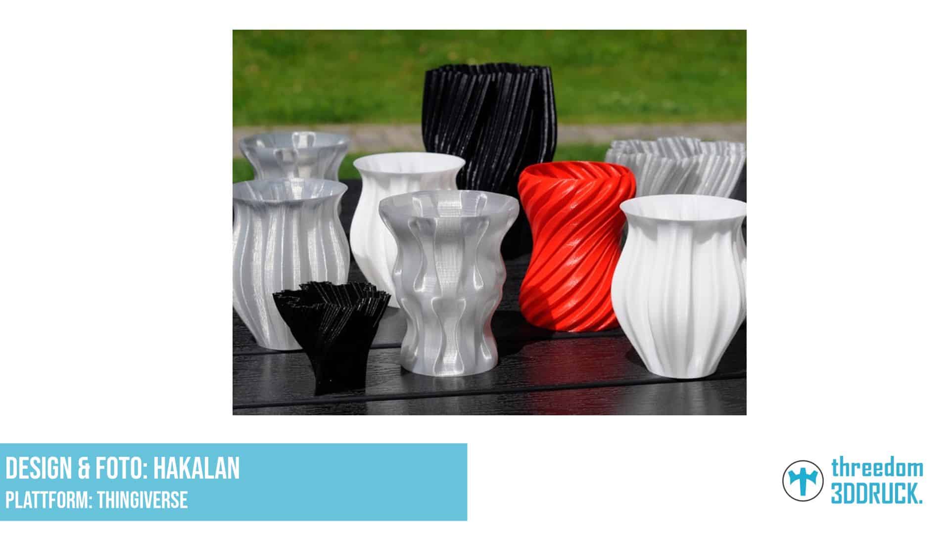 Skriptgenerierte Vase Hakalan