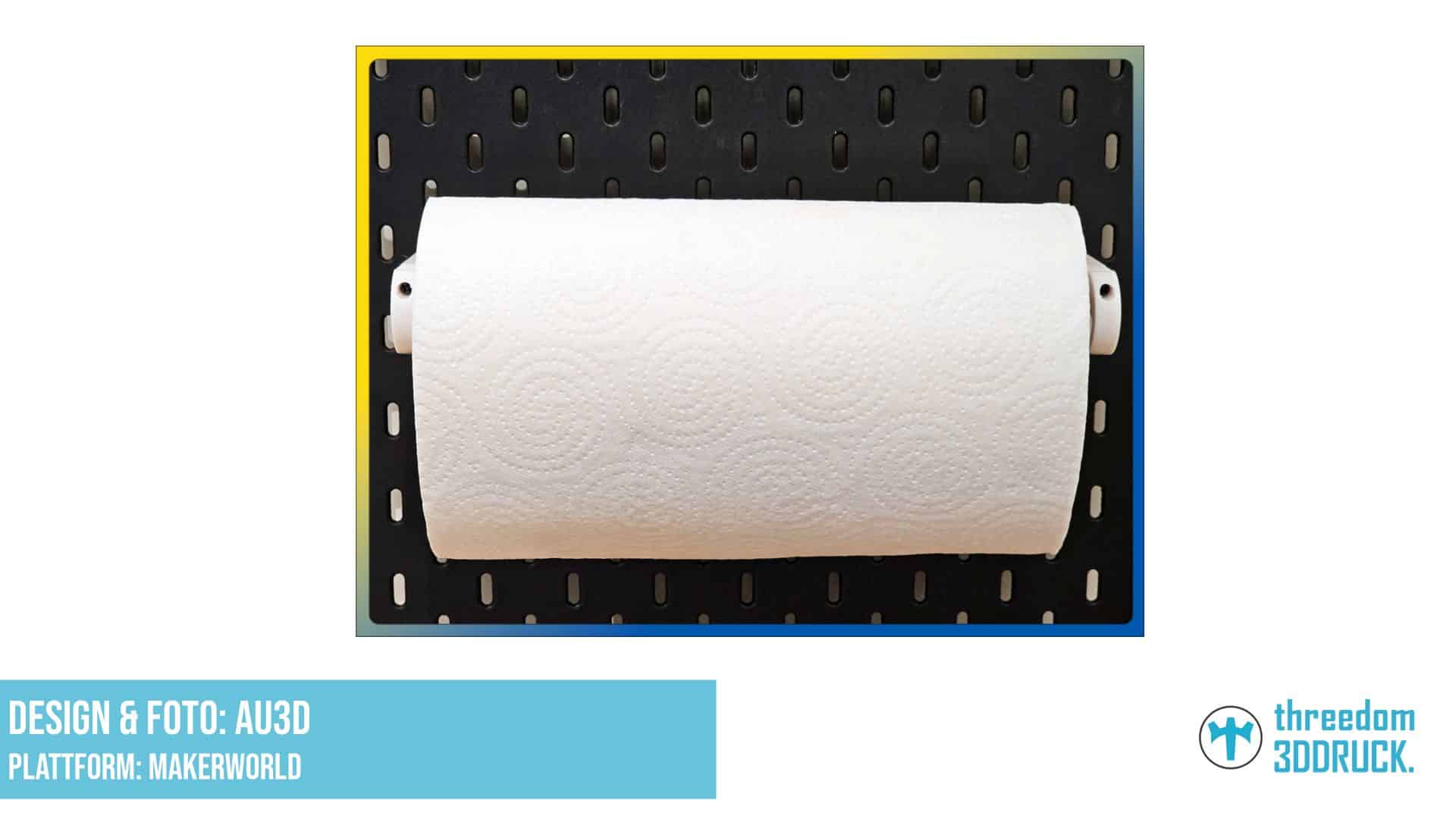 IKEA Skadis Papierhandtuchhalter mit Quick-Change-Funktion