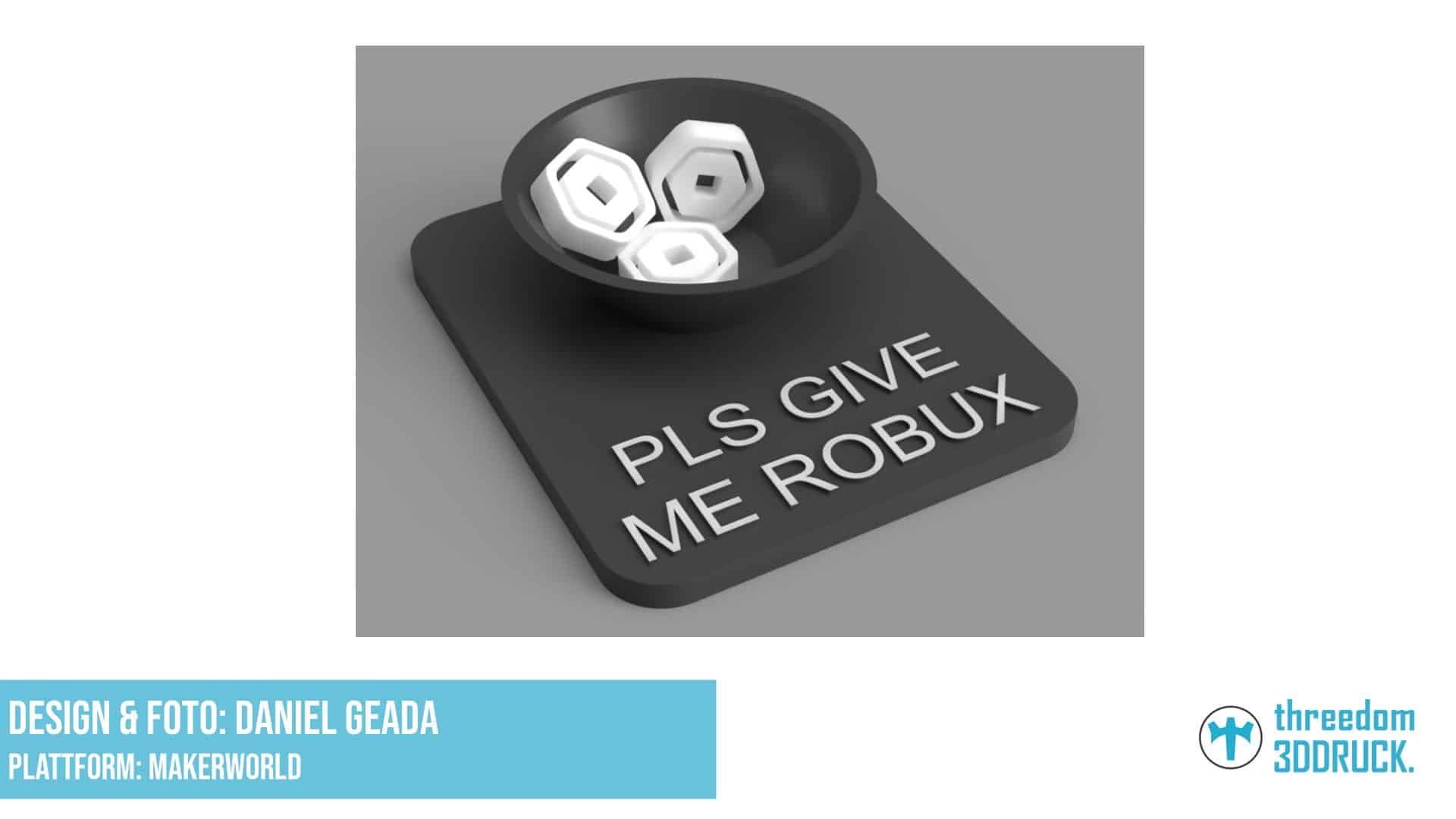 Roblox-Robux-Bettelschale