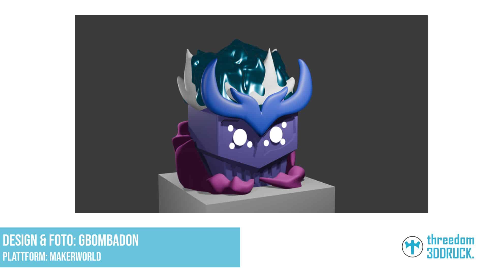 Gas-Frucht-Figur für Blox Fruits