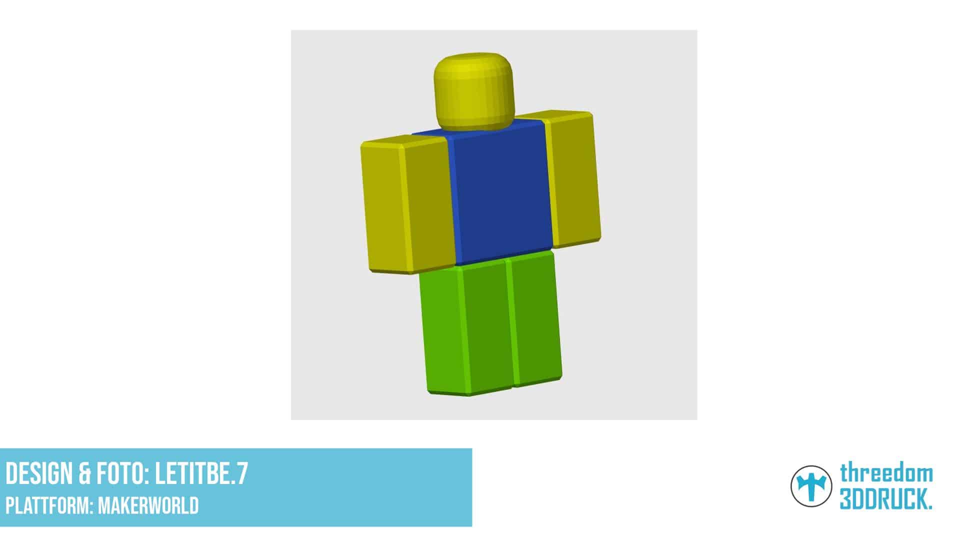 ROBLOX-Charakter-AMS-Farbmodell