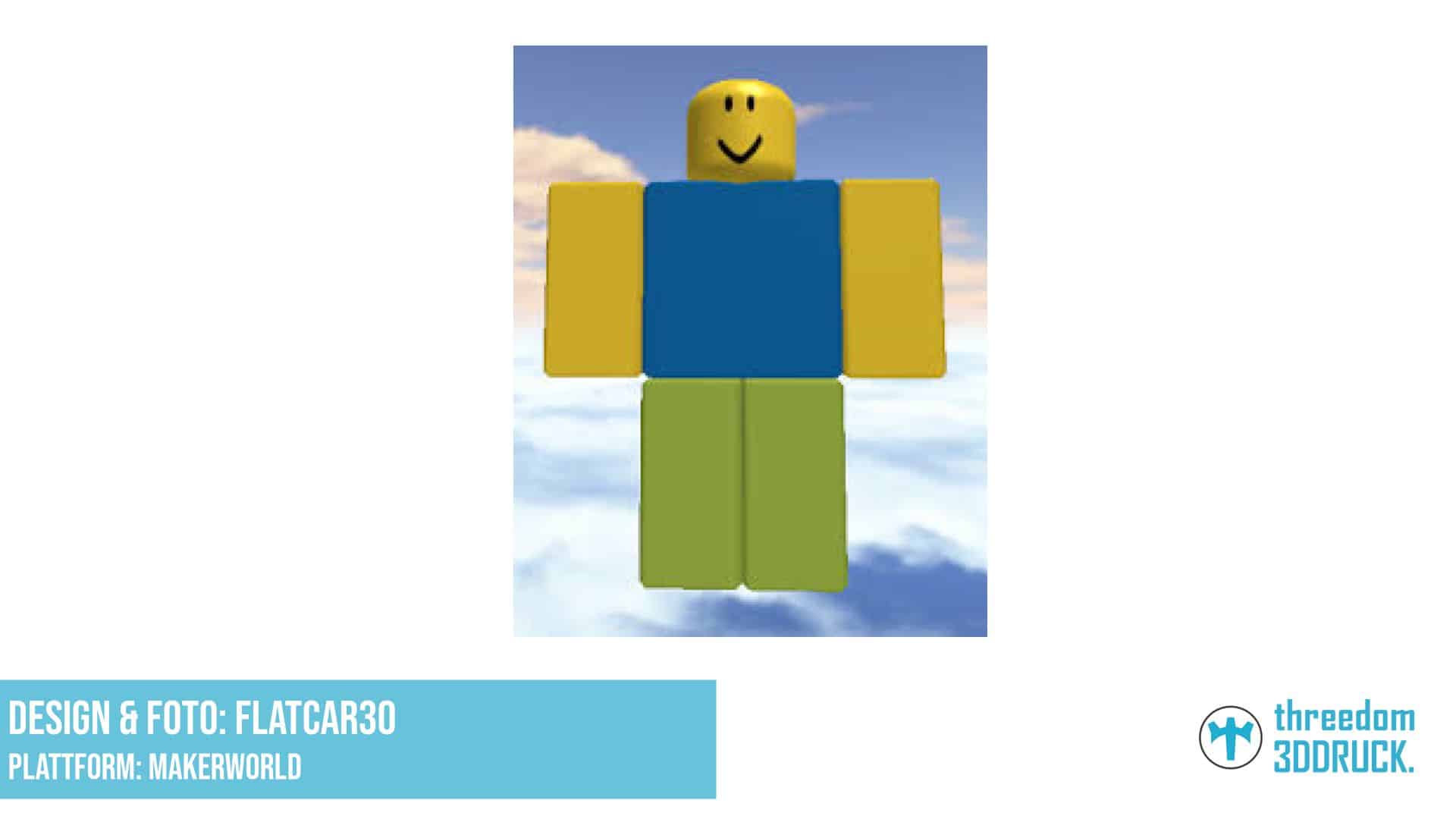 Roblox-Noob-Spielfigur