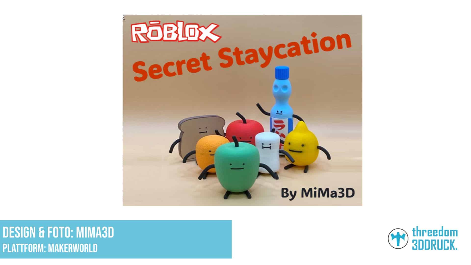 Roblox Secret Staycation Ramune 3D-Druckmodell