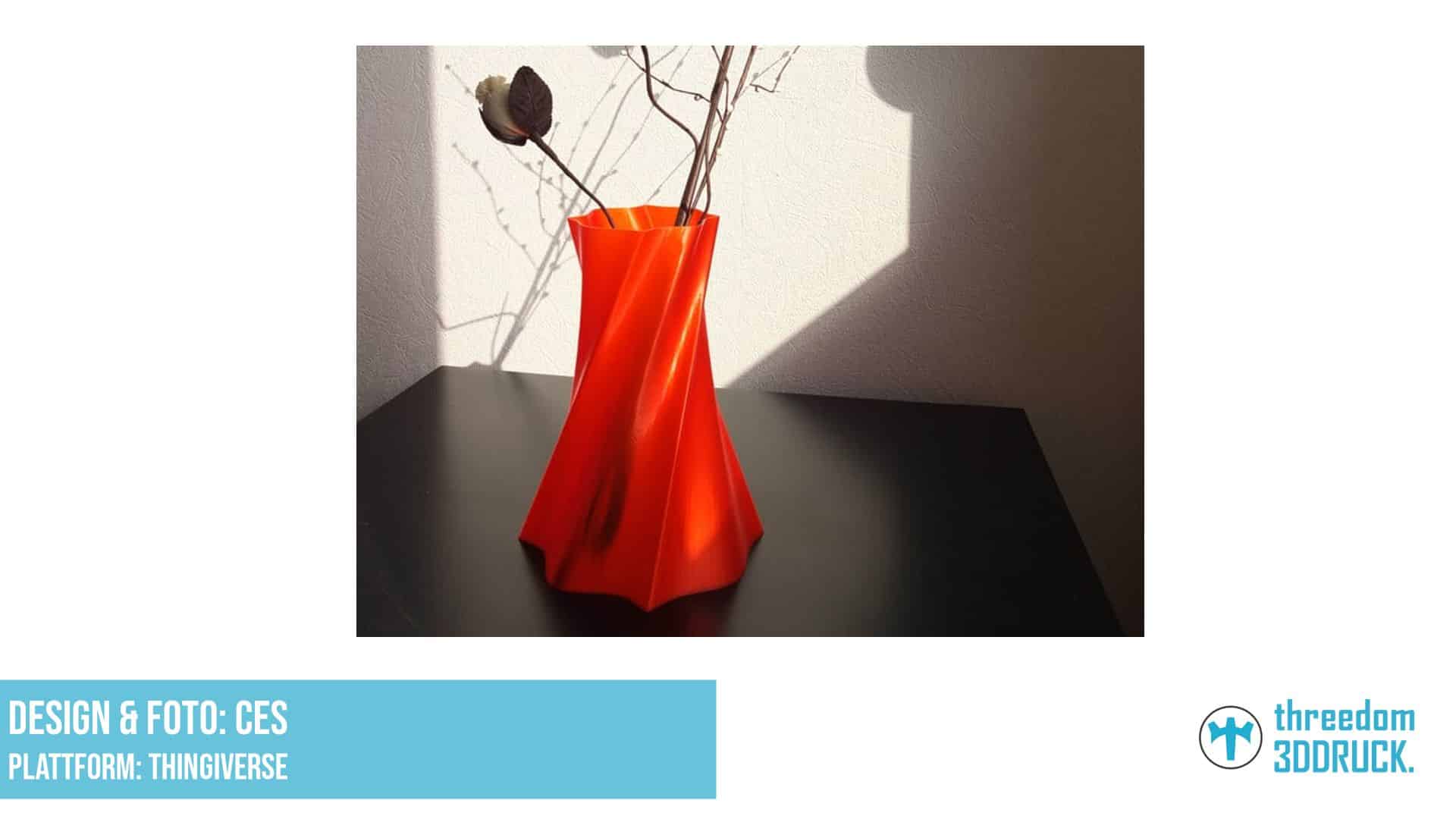 Keramikvase für Innenräume