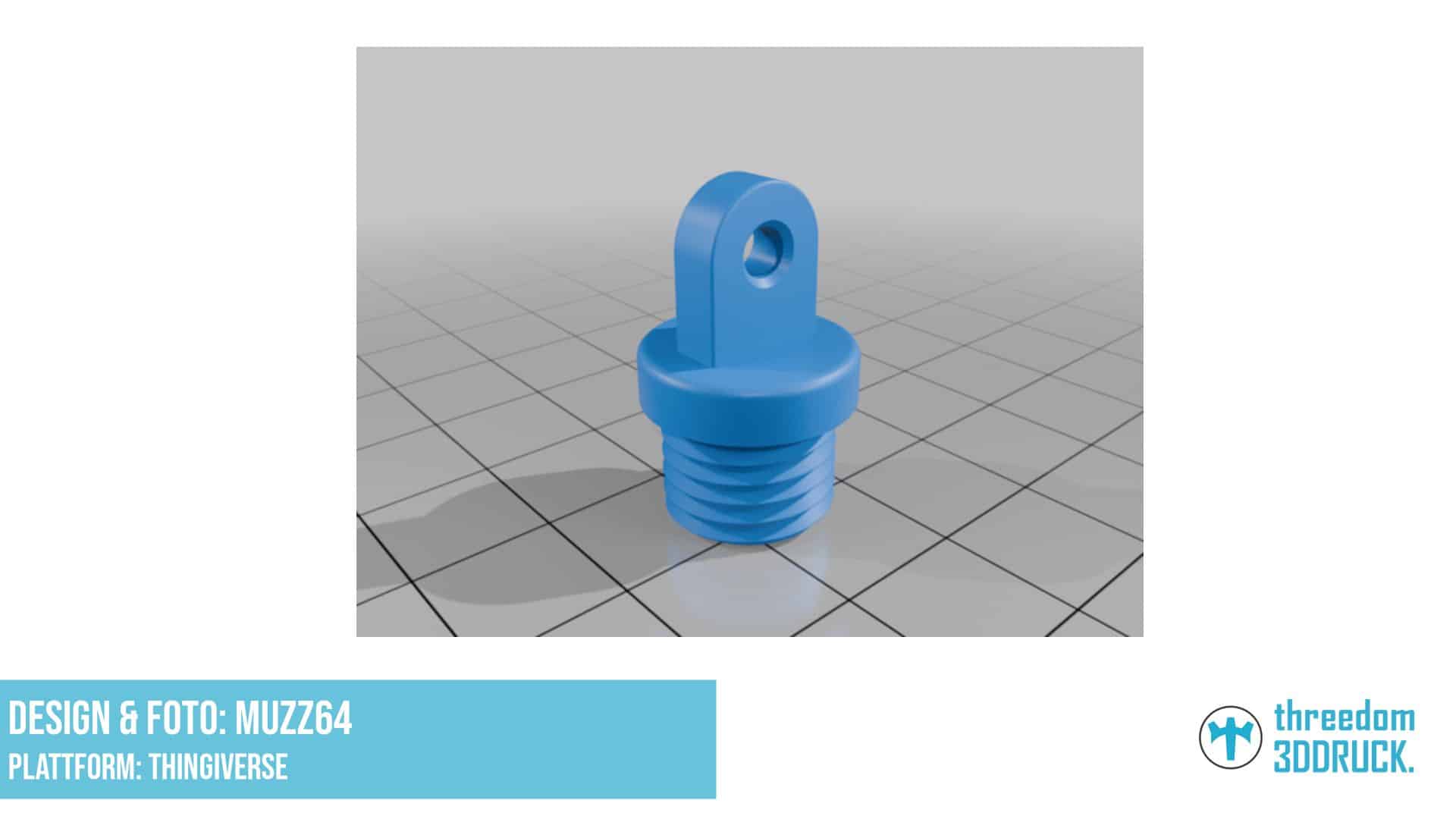 Schlüsselanhänger-Behälter für Bargeld und Medikamente