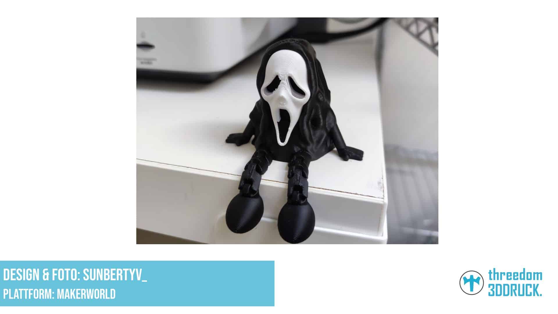 Articulated Scream Halloween-Figur