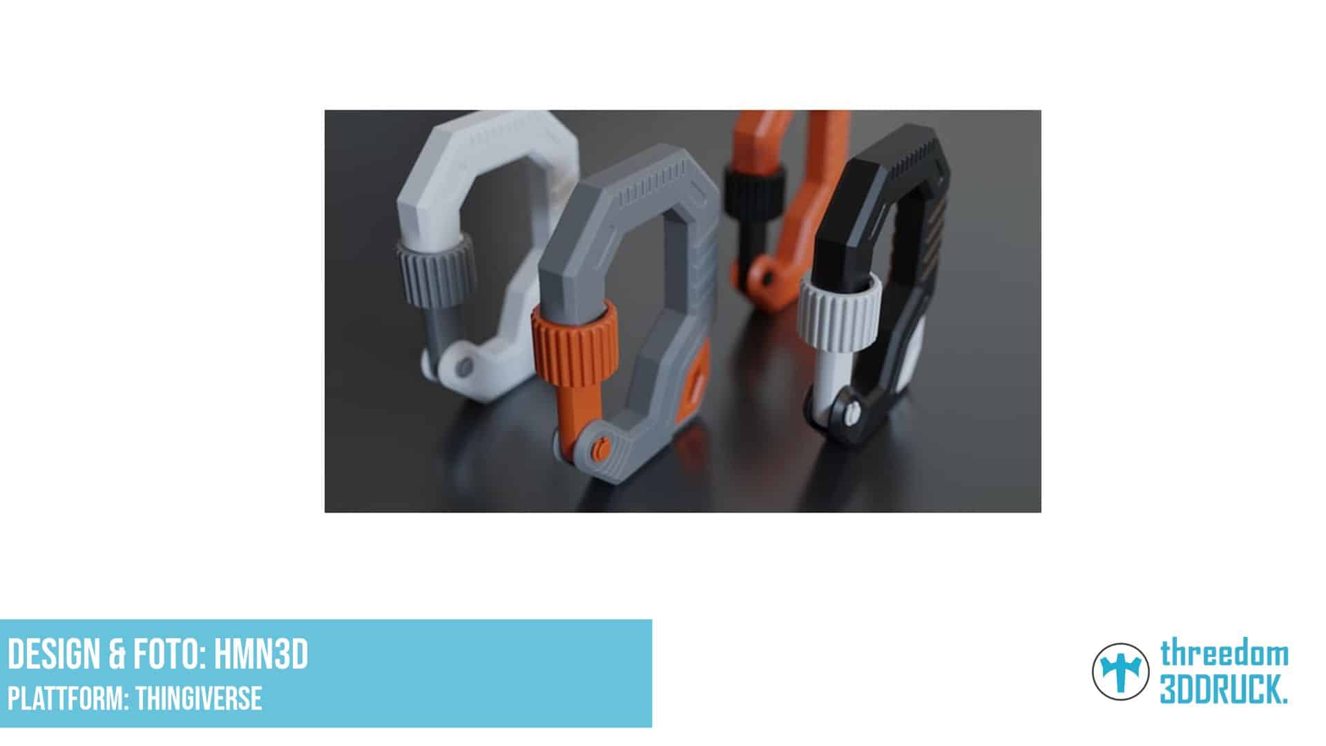 Sicherungs-Karabiner für Alltagsnutzung