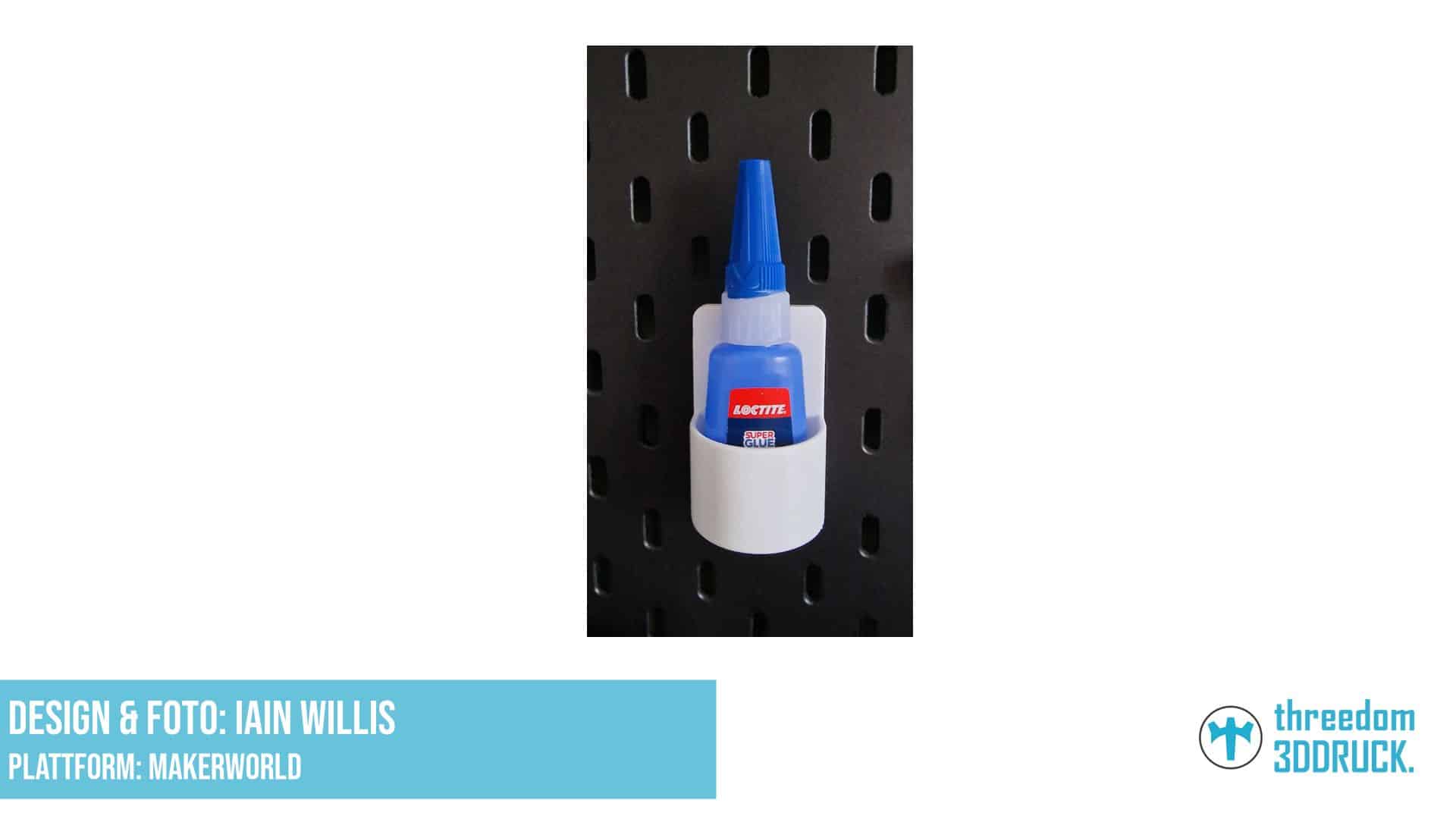 Skadis Klebstoffhalter