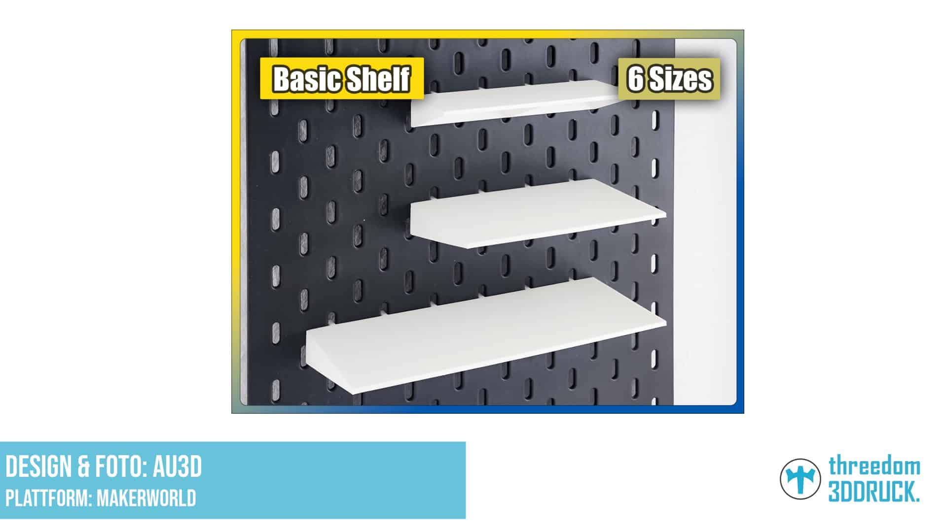 Skadis Regalbrett für DIY-Boards