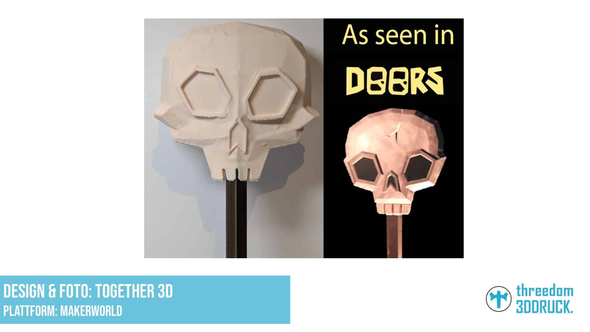 Skelett-Schlüssel aus Doors (Roblox)