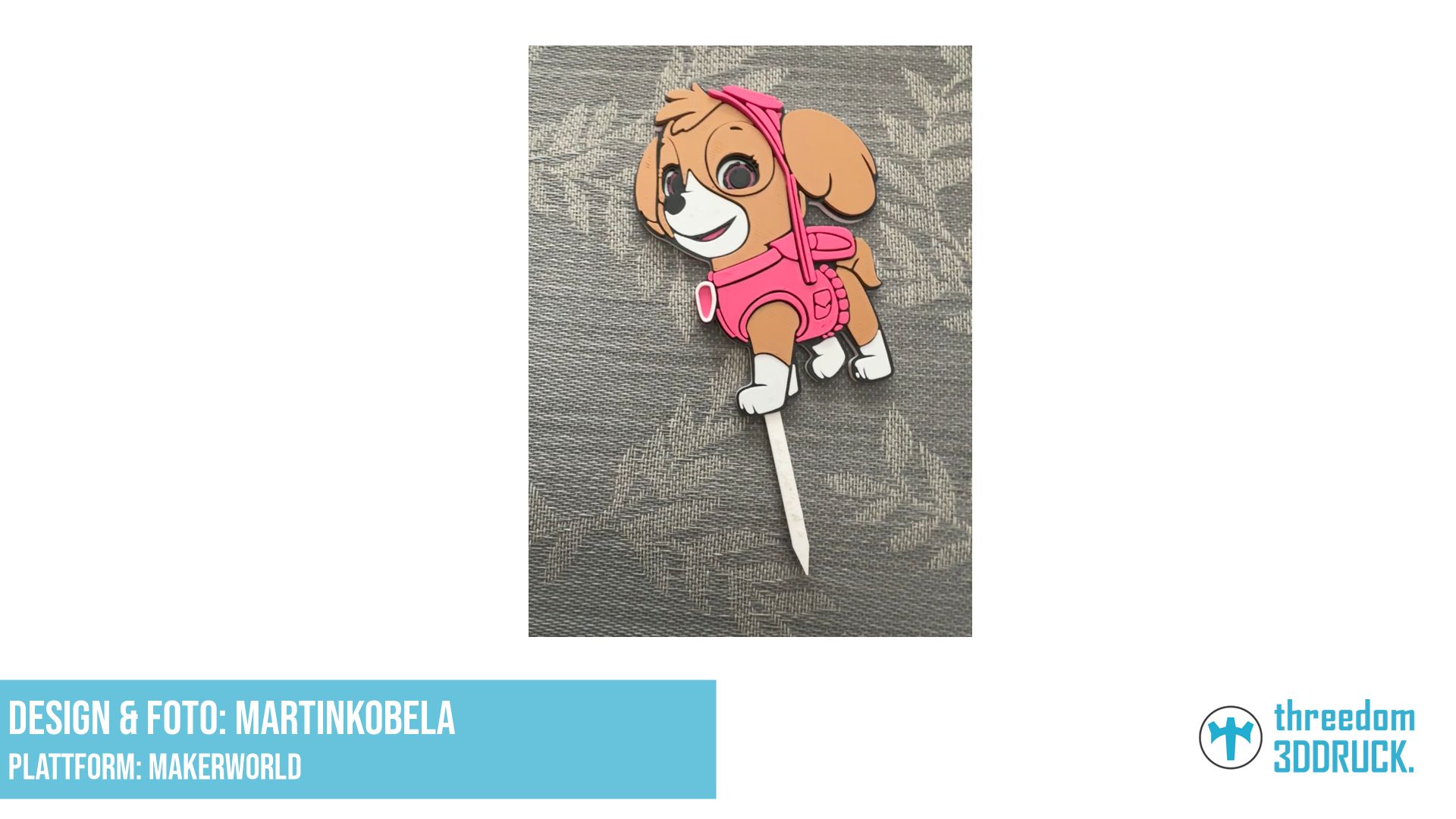 Paw Patrol Kuchenfigur Skye