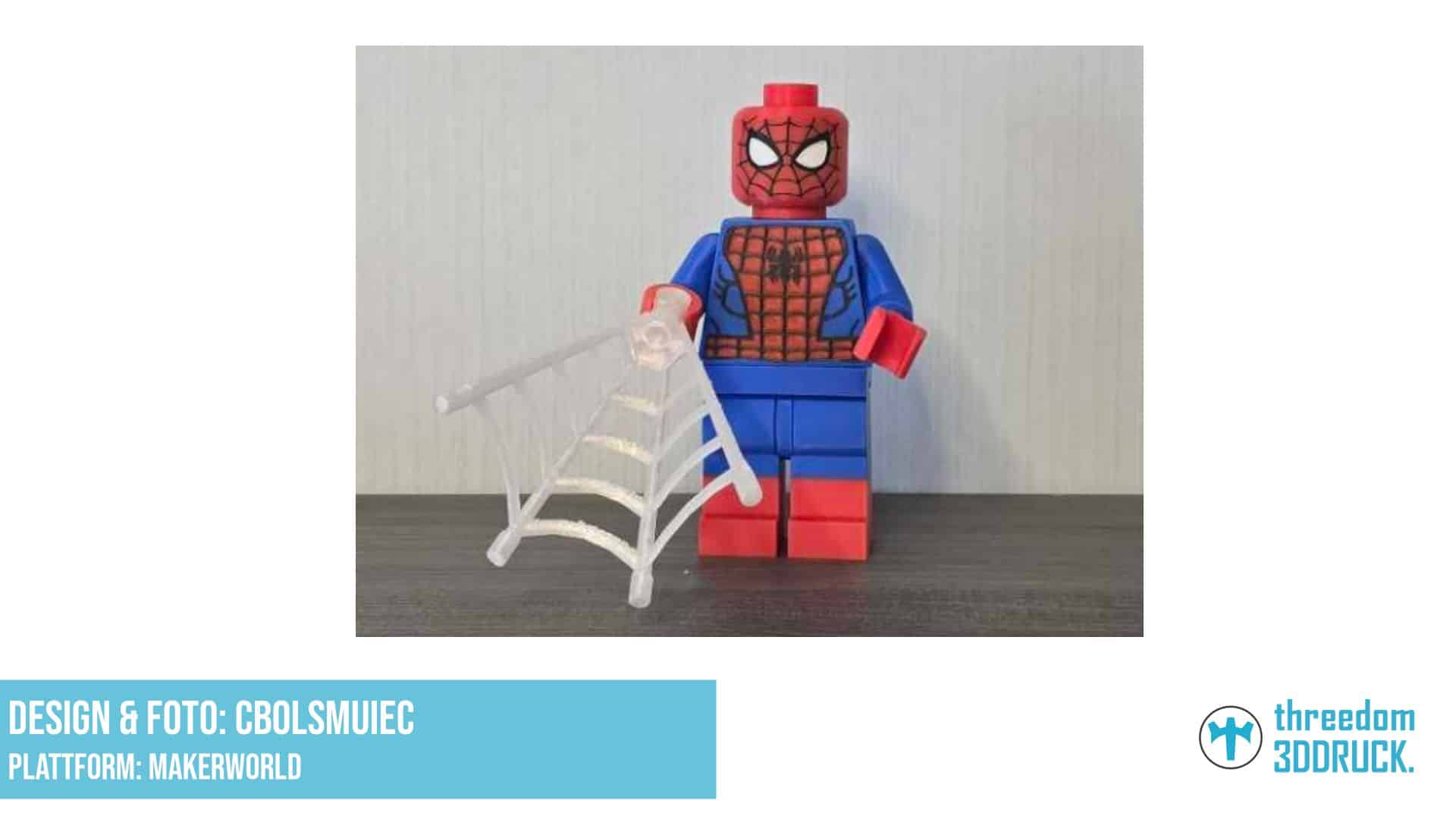 Spiderman Big Brick Minifigur