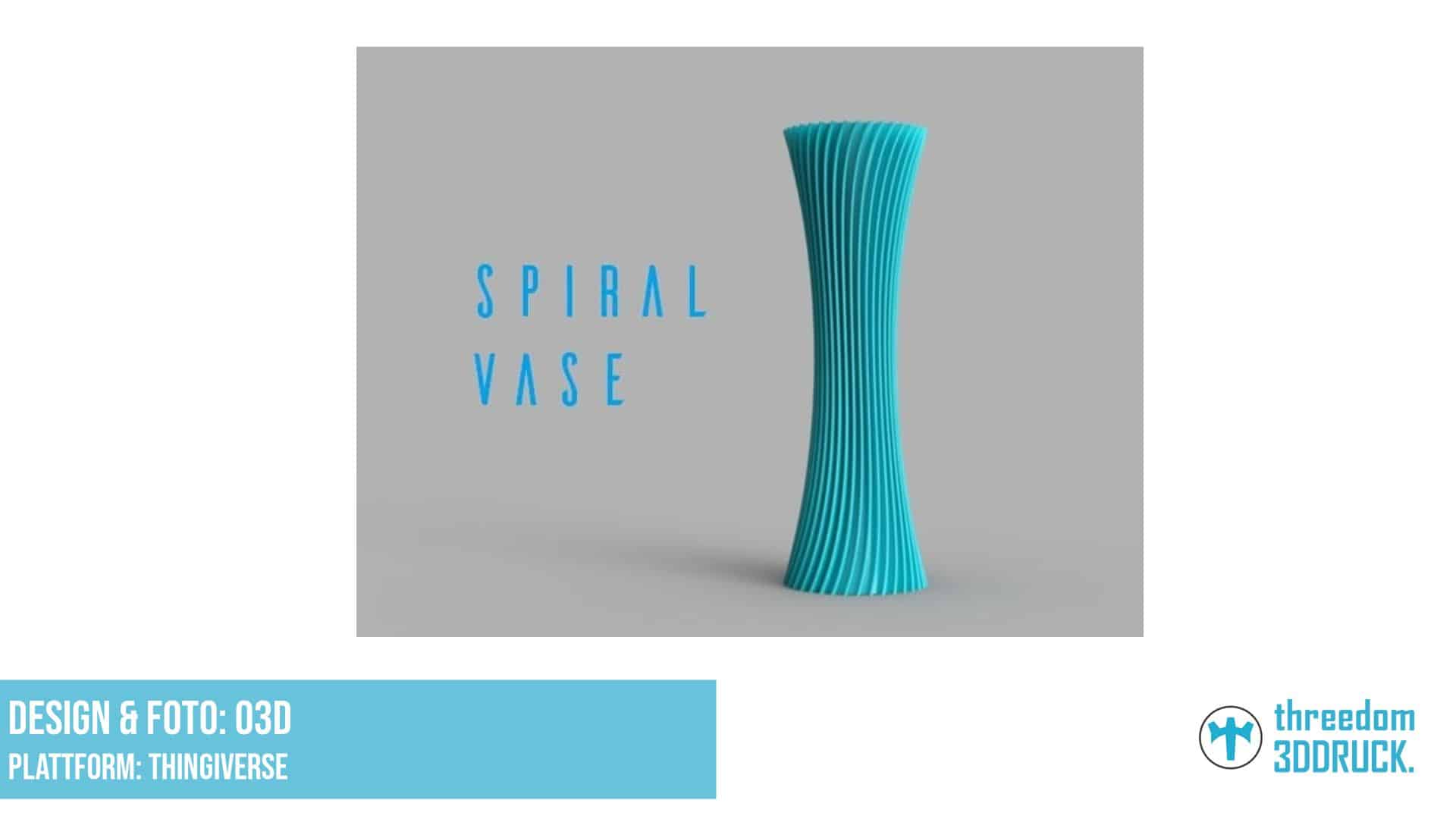 Spiralvase O3D