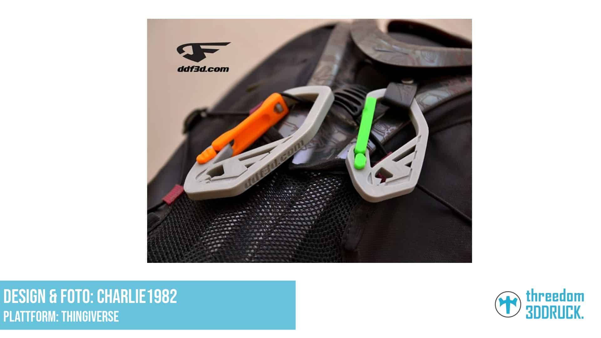 Starke Flex-Tür-Karabinerhaken für 3D-Druck