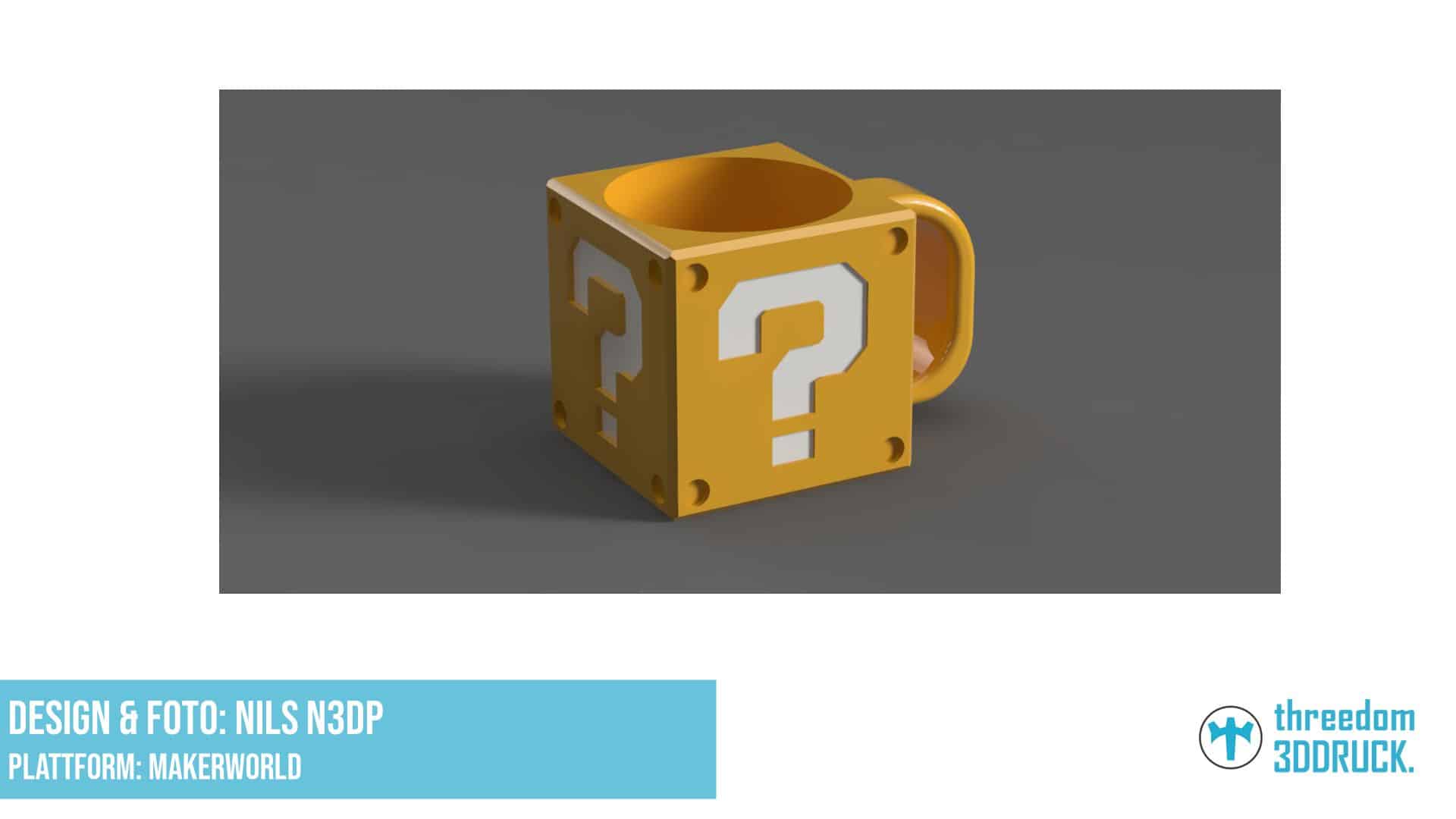 Super Mario Fragezeichen-Block Tasse