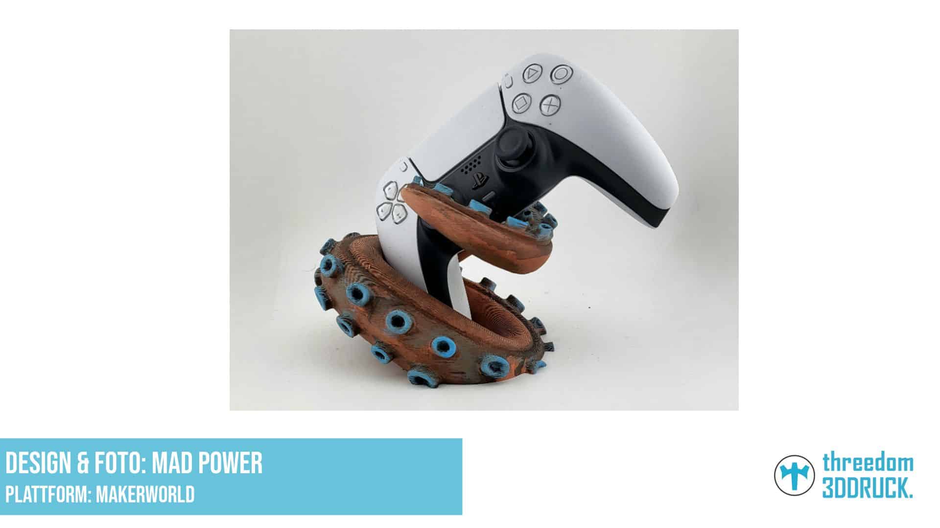 Tentakel-Ständer für PS5 PS4 Xbox Nintendo Controller