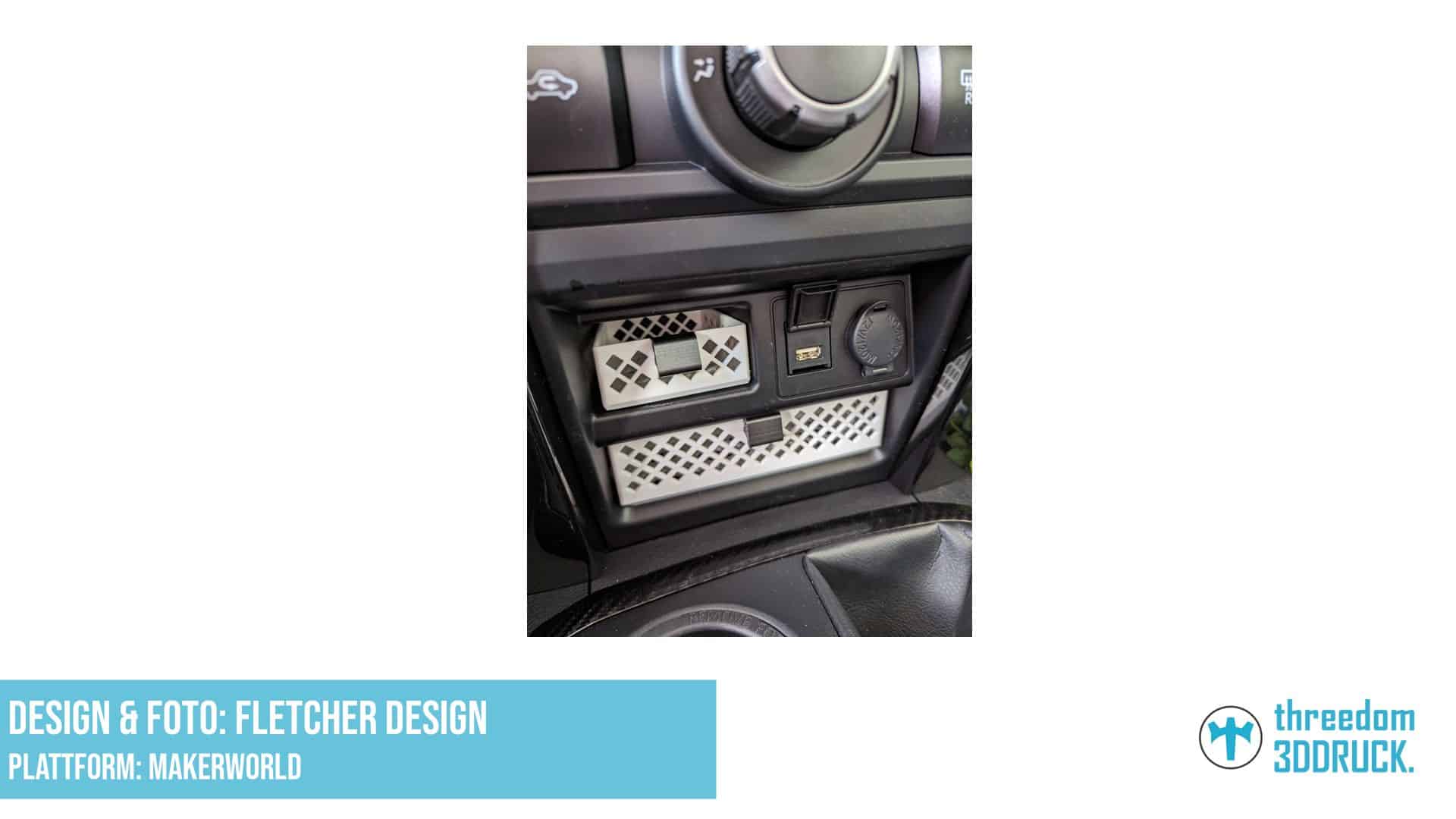 Toyota 4Runner Dashboard-Schubladen 2024