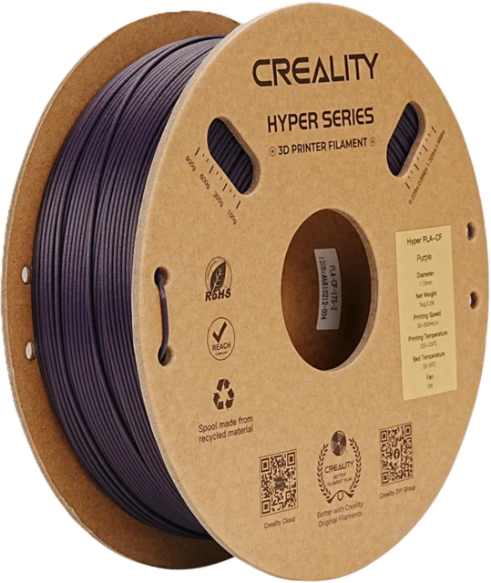 Creality – Hyper PLA-CF Purple – 1,75 mm – 1 kg