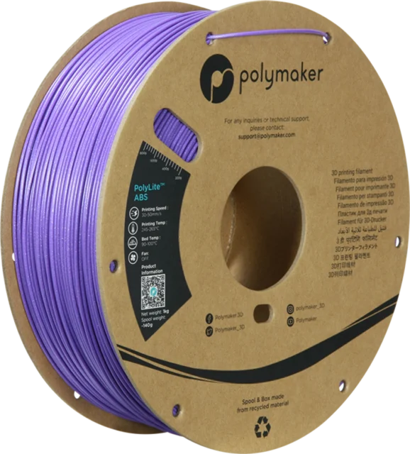 Polymaker – PolyLite ABS Galaxy Purple – 1,75 mm – 1 kg
