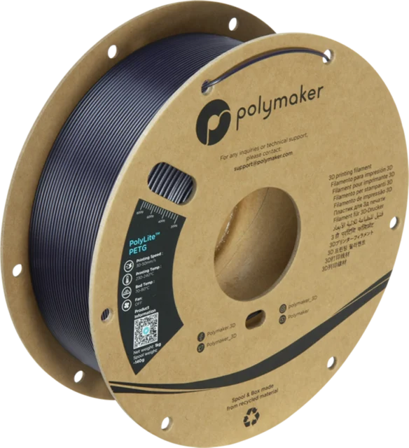 Polymaker – PolyLite PETG Dark Purple – 1.75 mm – 1 kg