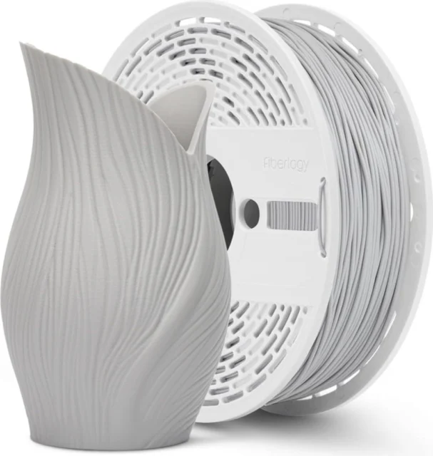 Fiberlogy – Mattes PET-G Grau – 1,75 mm – 0,85 kg