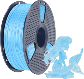 SUNLU – PLA Twinkling Blue – 1,75 mm – 1 kg