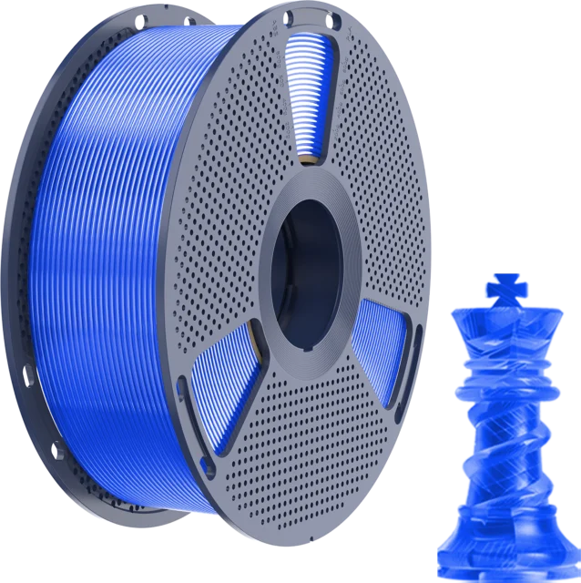 SUNLU – PETG Transparent Blue – 1,75 mm – 1 kg