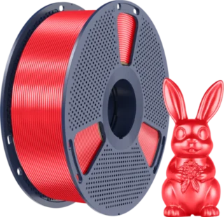 SUNLU – Silk PLA+ Rot – 1,75 mm – 1,0 kg