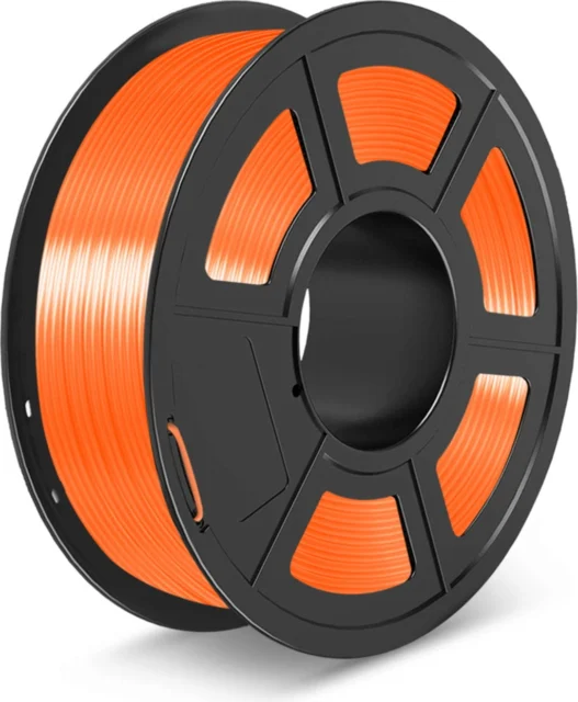SUNLU – PLA+ Transparent Orange – 1,75 mm – 1 kg