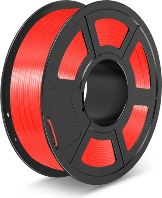 SUNLU – PLA+ Transparent Red – 1,75 mm – 1.0 kg