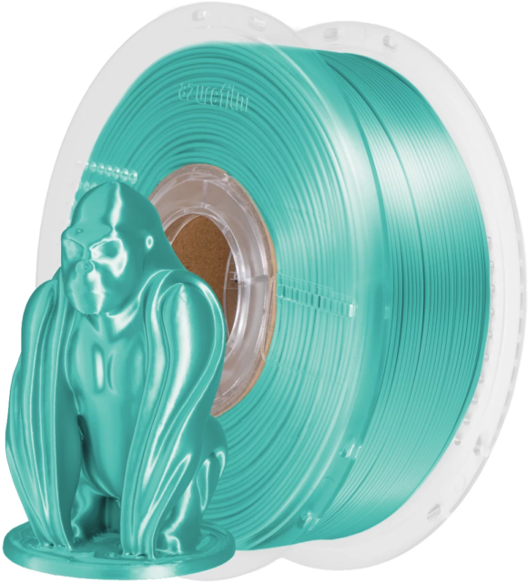 AzureFilm – PLA Seidenglanz Türkis Blau – 1,75 mm – 1 kg