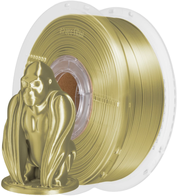 AzureFilm – PLA Silk Olive Gold – 1,75 mm – 1 kg