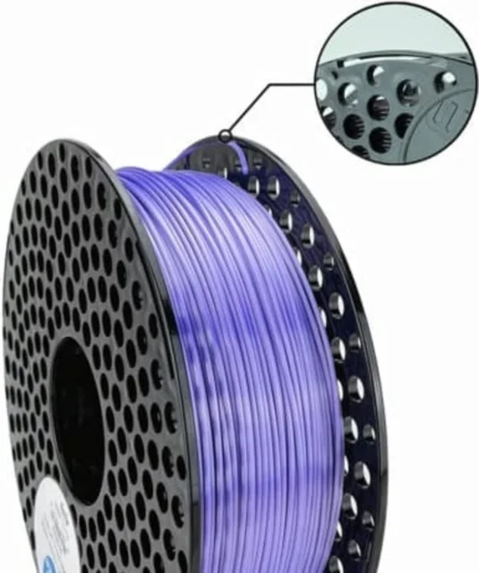 AzureFilm – PLA Silk Lila – 1,75 mm – 1 kg