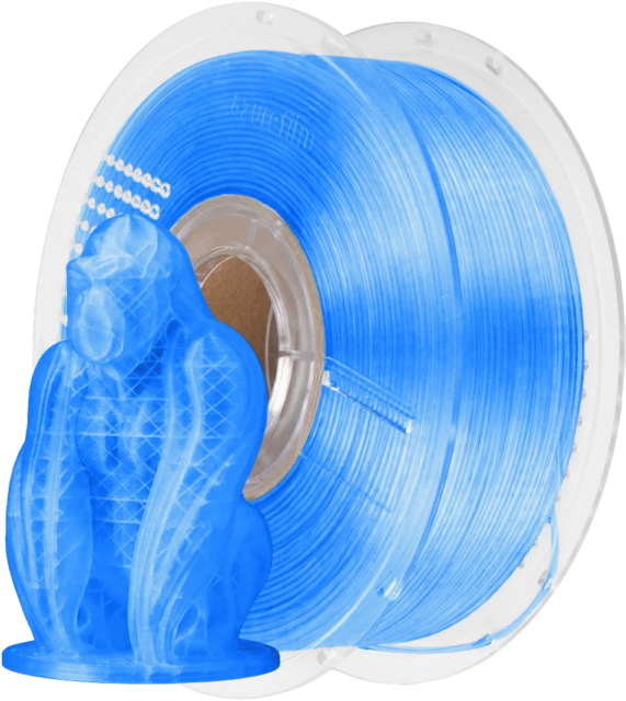 AzureFilm – PLA Blue Transparent – 1,75 mm – 1,0 kg