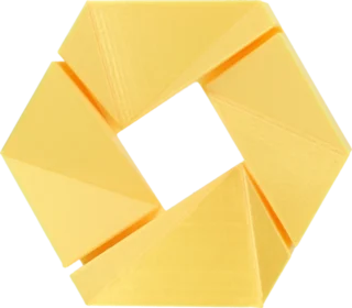 3DJAKE – ecoPLA Silk Gelb – 1,75 mm – 1 kg