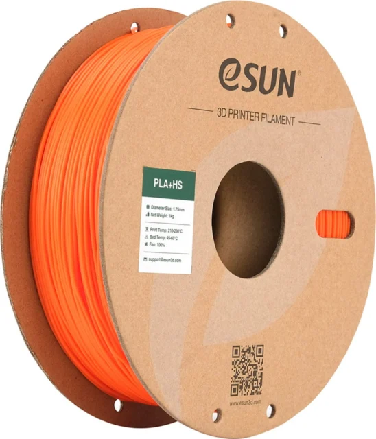 eSUN – PLA+HS Orange – 1,75 mm – 1 kg
