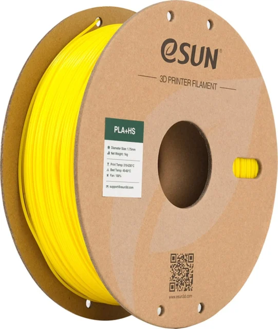 eSUN – PLA+HS Gelb – 1,75 mm – 1 kg