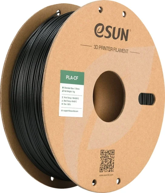 eSUN – Kohlefaser PLA Schwarz – 1,75 mm – 1 kg